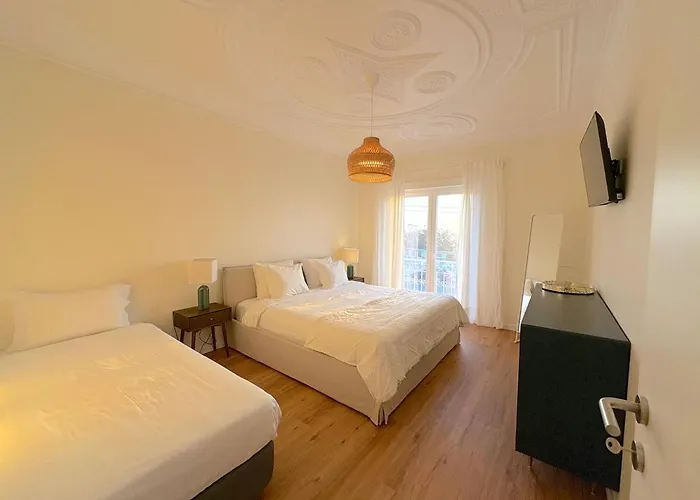 شقة Horizonte Azul - New Renovated With Sea View نازاريه