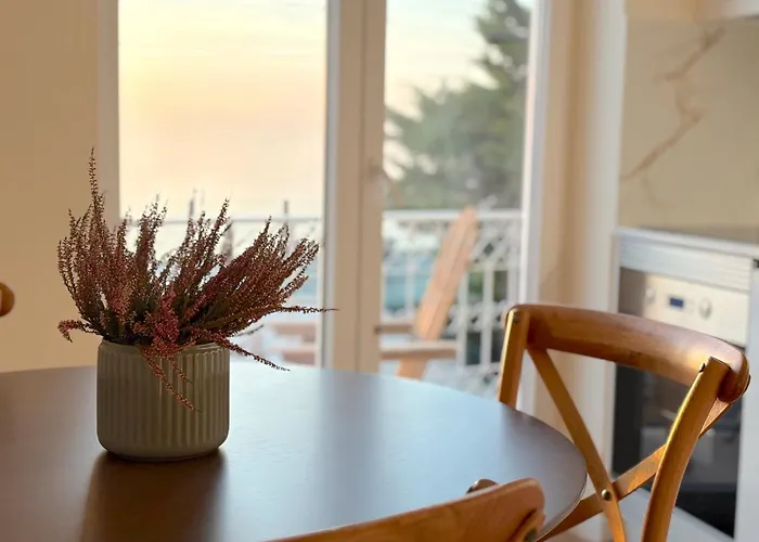 شقة Horizonte Azul - New Renovated With Sea View نازاريه