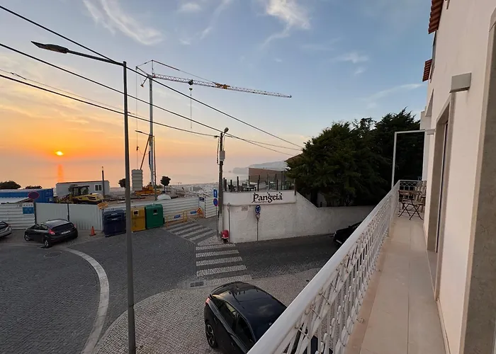 شقة Horizonte Azul - New Renovated With Sea View نازاريه